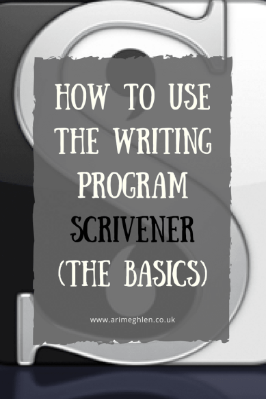 Title Image: How to use the writing program Scrivener (The Basics). Image: Scrivener Logo
